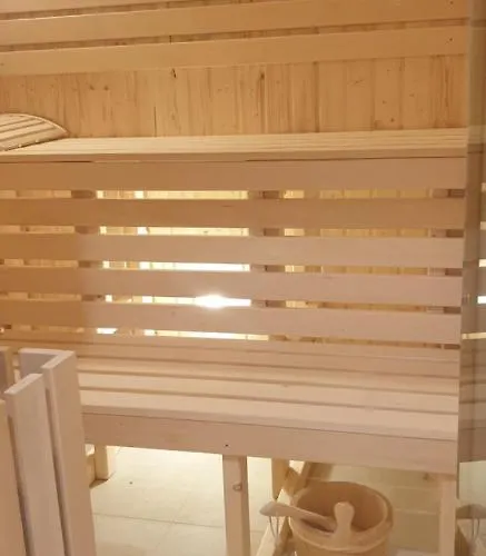 アパート Dwa Pearl Z Prywatna Sauna Lub Tarasem Na Dachu ロゴボ